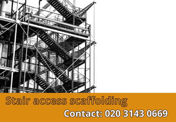 Stair Access Scaffolding Crouch End